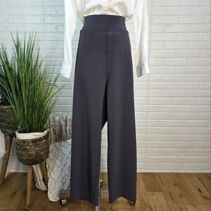 Zenana Gray Pull On Straight Leg Dress Pants Size 2XL